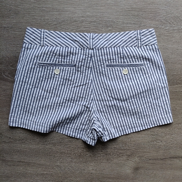 Forever 21 Essentials Striped Shorts Cotton Extra-Small - Picture 3 of 7